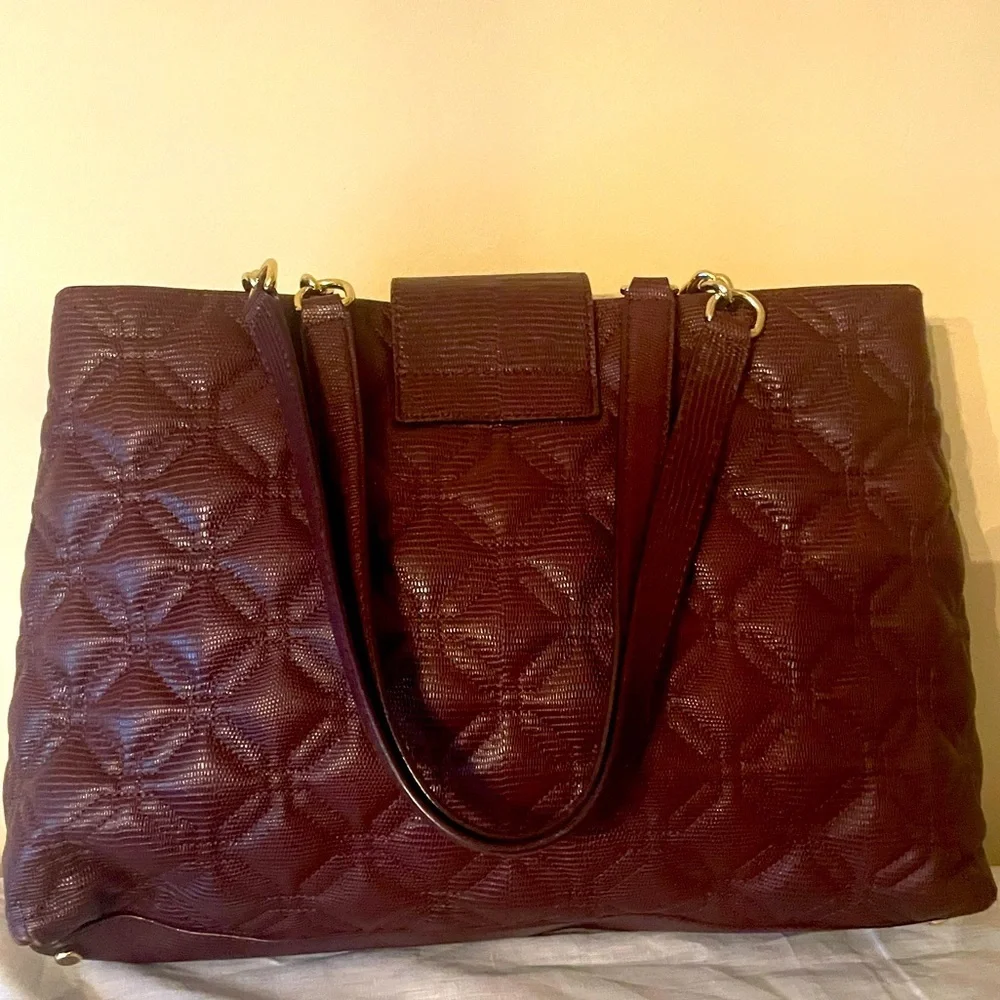 Kate Spade NY Astor Court Quilted Leather Shoulder Bag - EUC